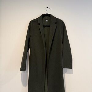 Zara Dark Green Trench Coat